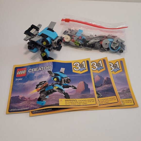 LEGO Creator 3-In-1 Mythical Creatures Set 31062 Robot Dog Bird - Picture 1 of 5